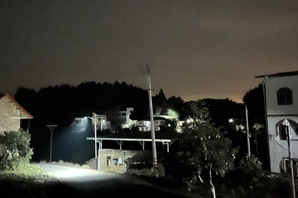 点亮乡村振兴路 ，温暖群众幸福家——省尊龙凯时集团捐资“亮化工程”惠及80余户老百姓